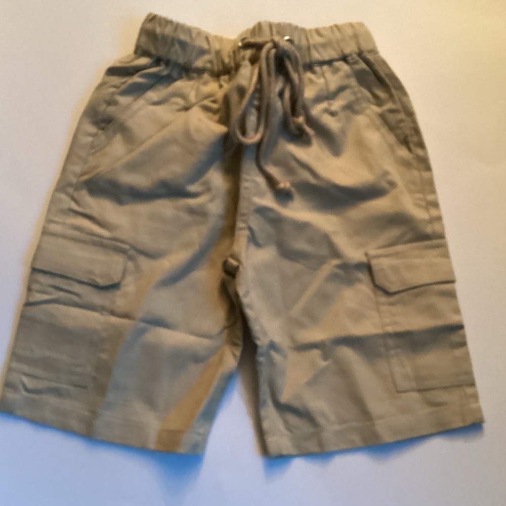Beachcomber Coastal Kids Boys Shorts Khaki NWT